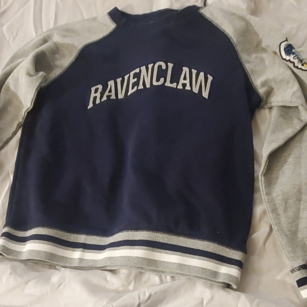 Ravenclaw Kids Sweatshirt - Navy and Gray